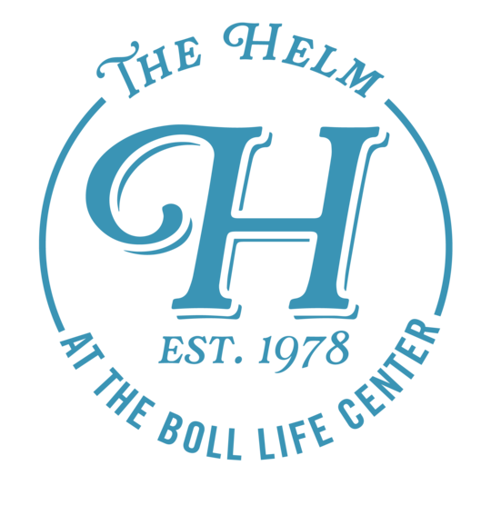 The Helm at the Boll Life Center logo